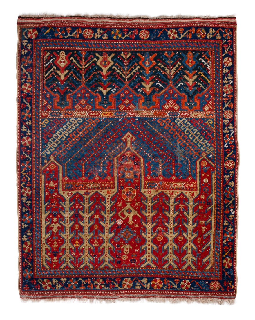 An Oushak Prayer Rug (1 of 2)