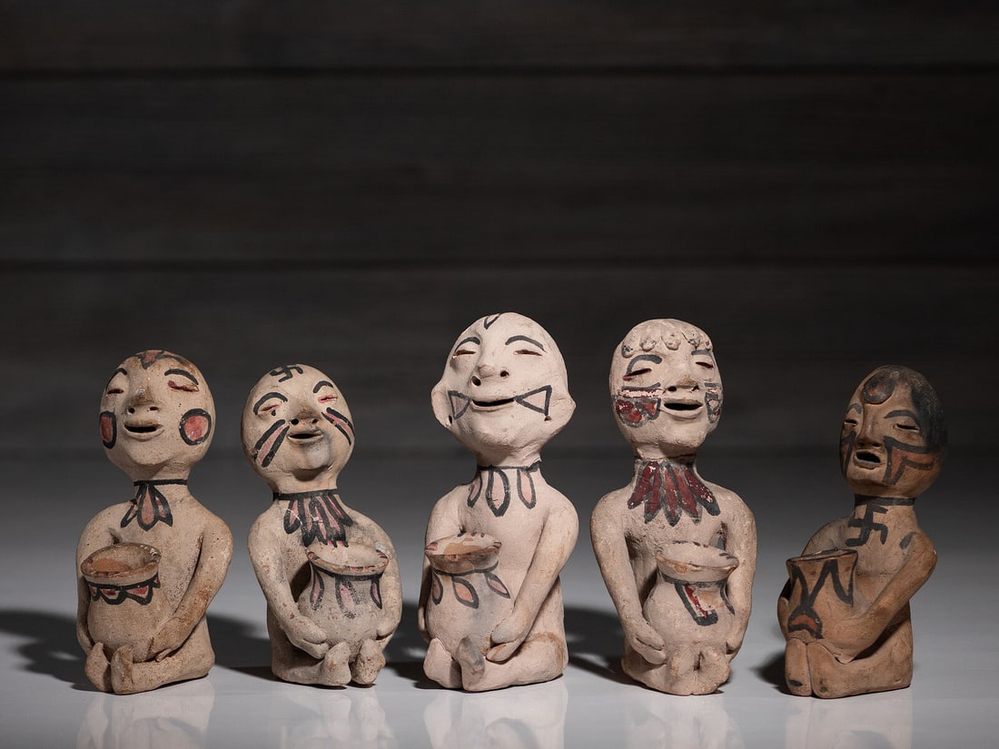 Tesuque Pottery Rain Gods (1 of 5)