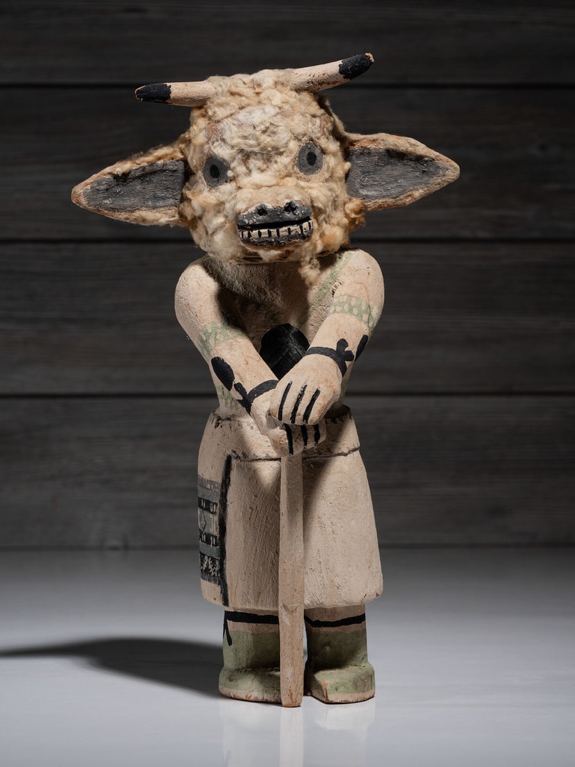 Jimmie Koots, Attributed (Hopi, 1916-1996) Katsina, Wakas (1 of 5)