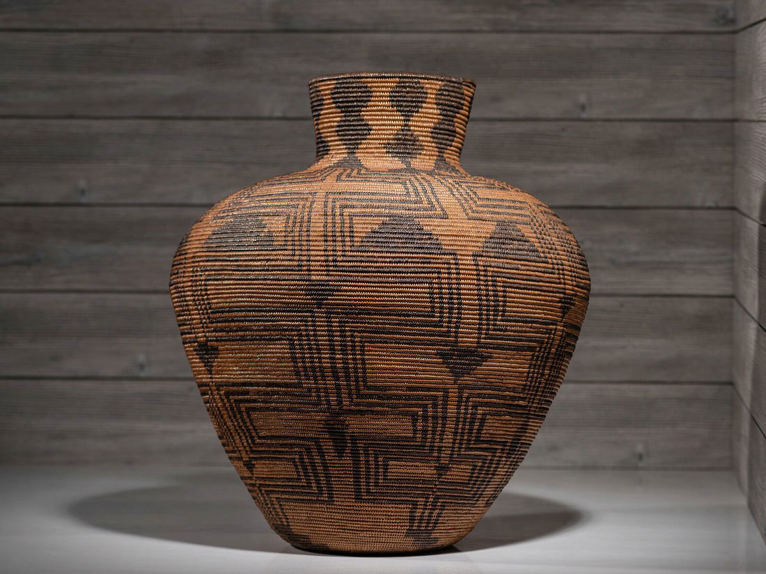 Apache Basketry Olla (1 of 4)