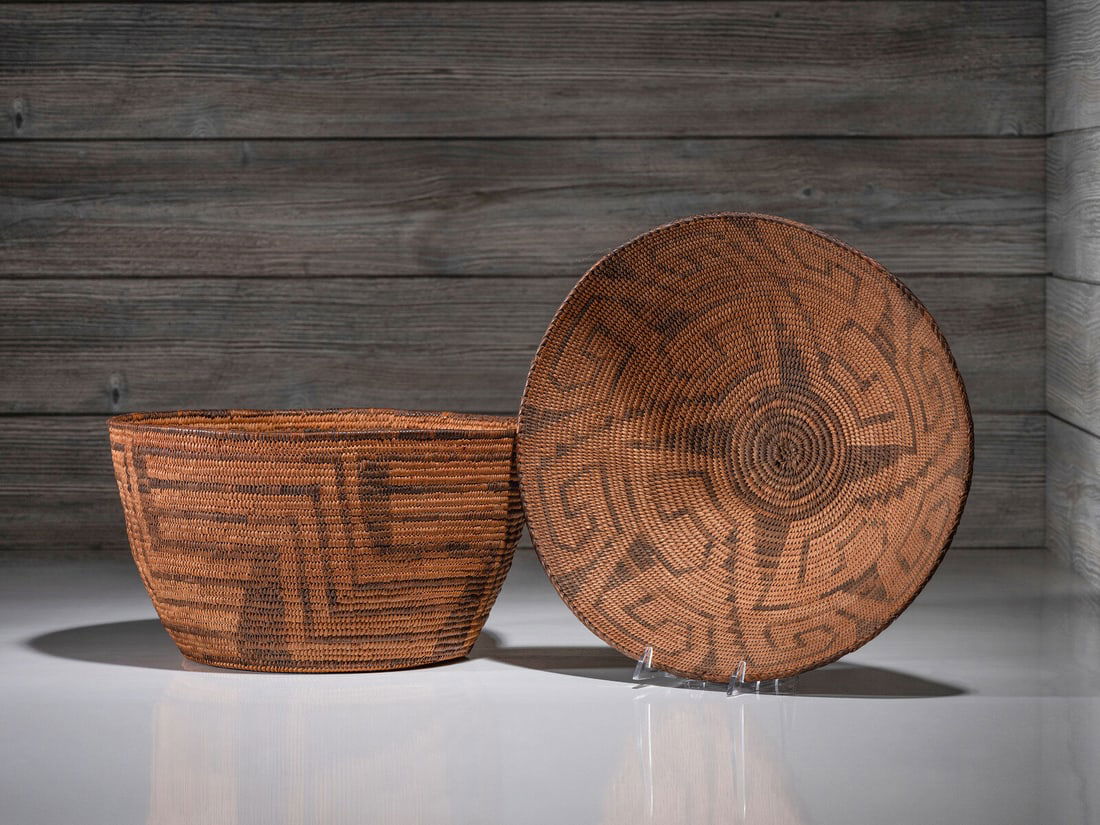 Akimel O'odham Baskets (1 of 3)