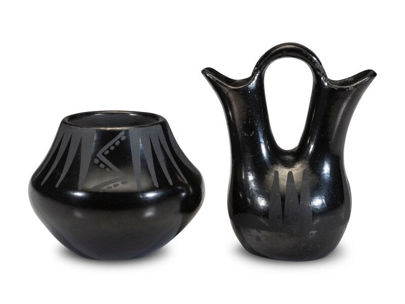 Maria Martinez
(San Ildefonso, 1887-1980)
Blackware Pottery (1 of 6)