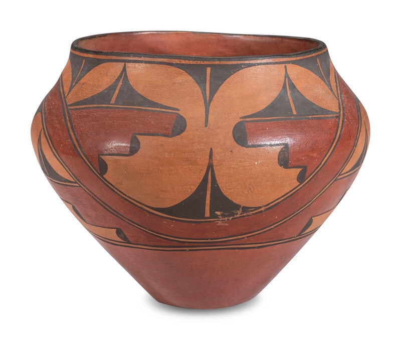 Zia Polychrome Pottery Jar (1 of 5)