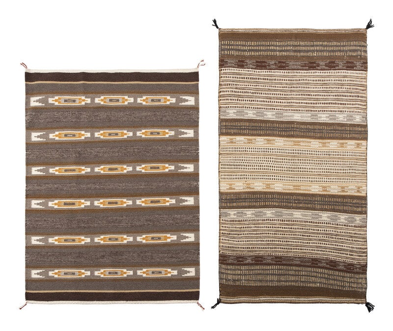 Navajo Regional Weavings / Rugs (1 of 2)