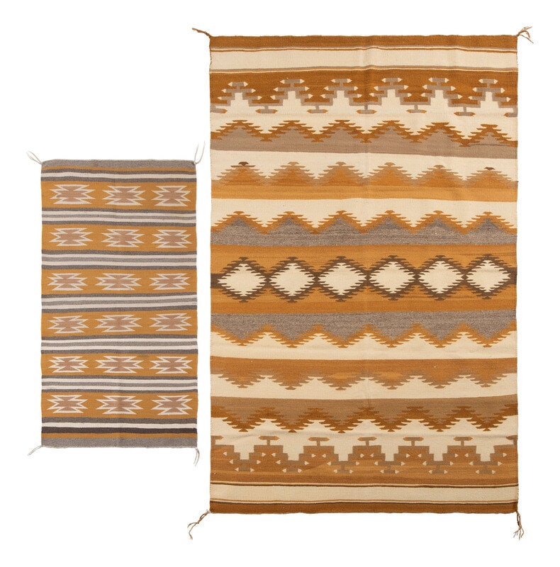 Navajo Crystal Weavings / Rugs (1 of 2)