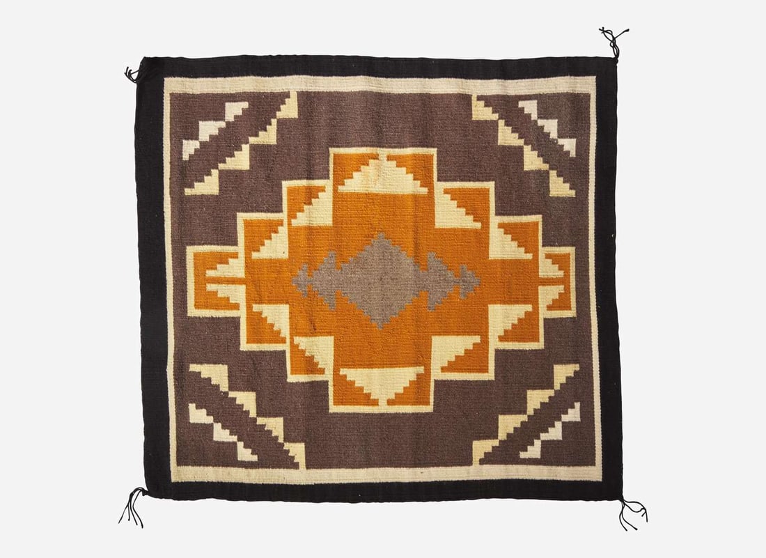 A small Navajo woven rug, 20th century (1 of 1)