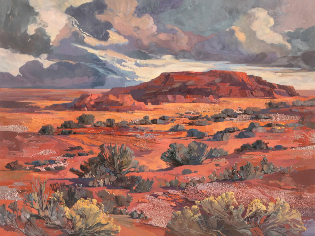 Laurence Philip Sisson (American, 1928-2015) Anasazi Afternoon (1 of 5)