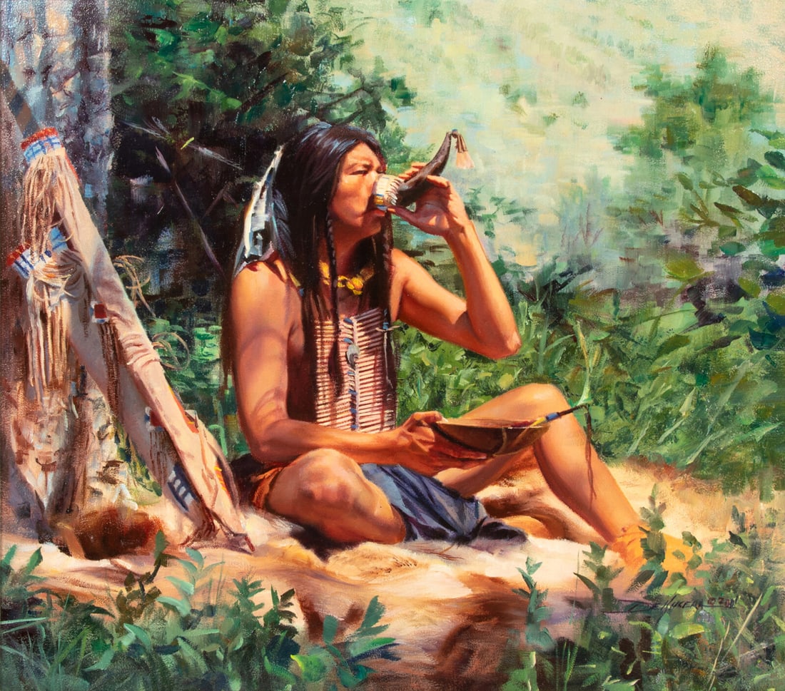 D. Edward Kucera (American, b. 1961) Hunter's Break, 2001 (1 of 5)