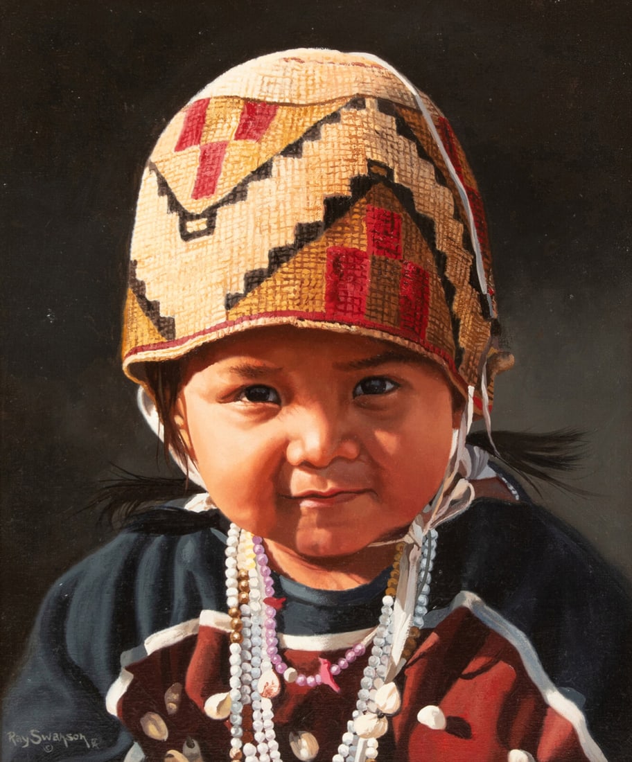 Ray Swanson (American, 1937-2004) Young Nez Perce (1 of 5)