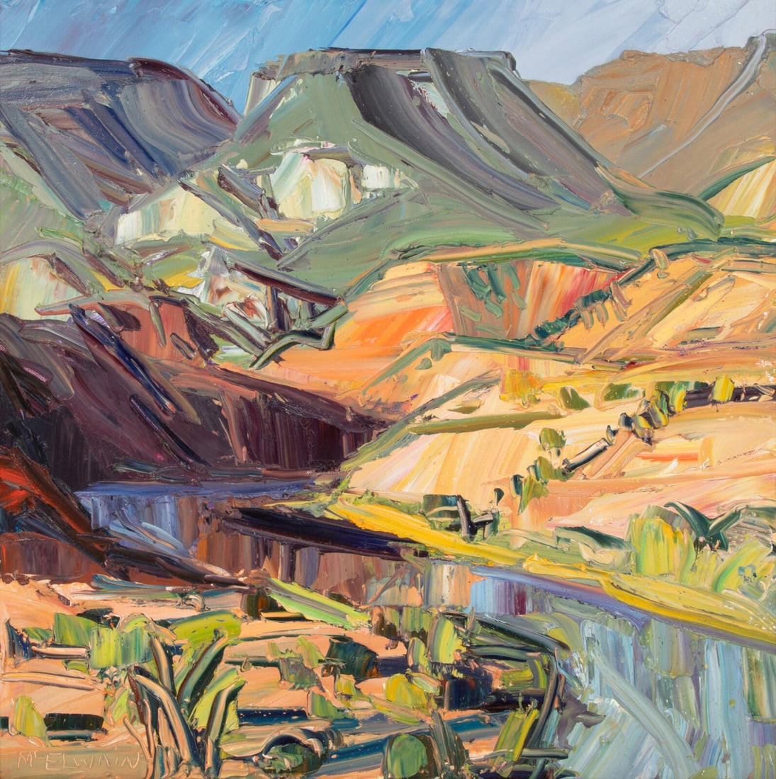 Louisa McElwain (American, 1953-2013)  The Beautiful River (1 of 5)