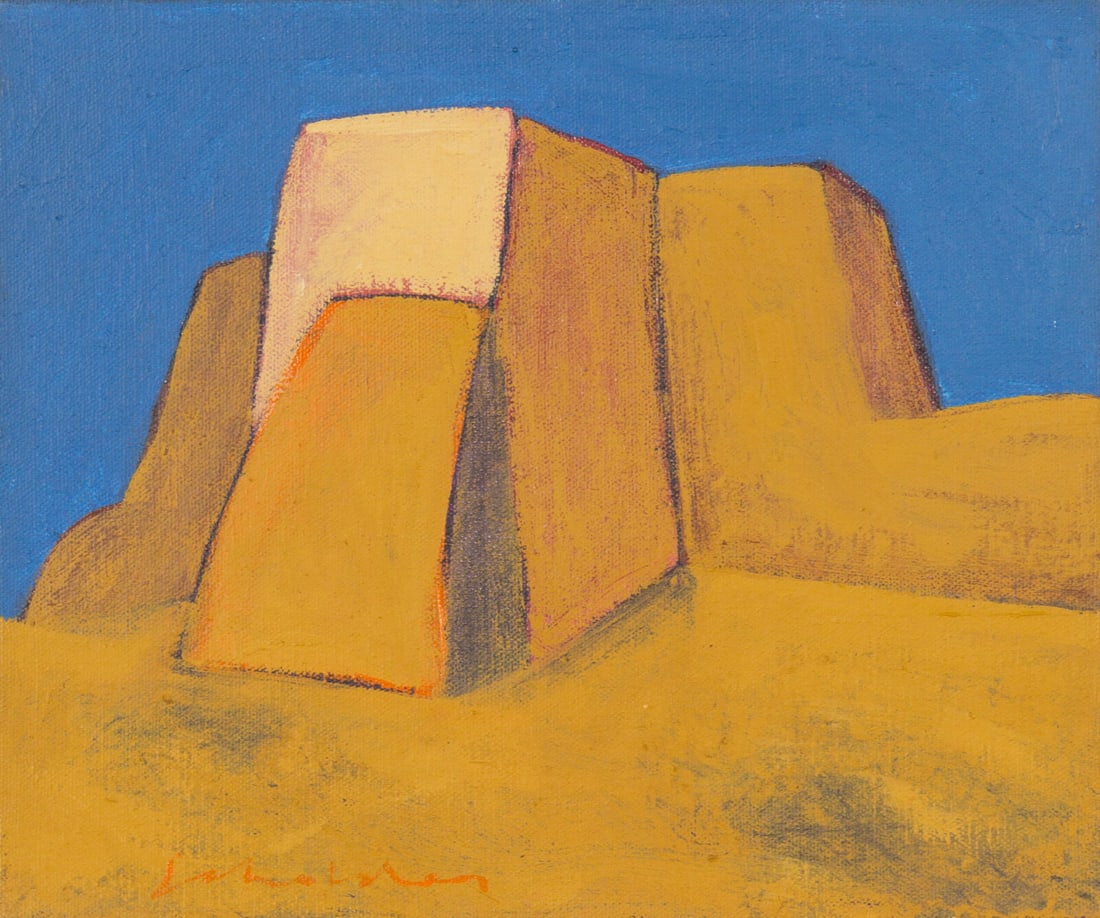 Fritz Scholder (Luiseño, 1937-2005) Return to Rancheros (1 of 5)