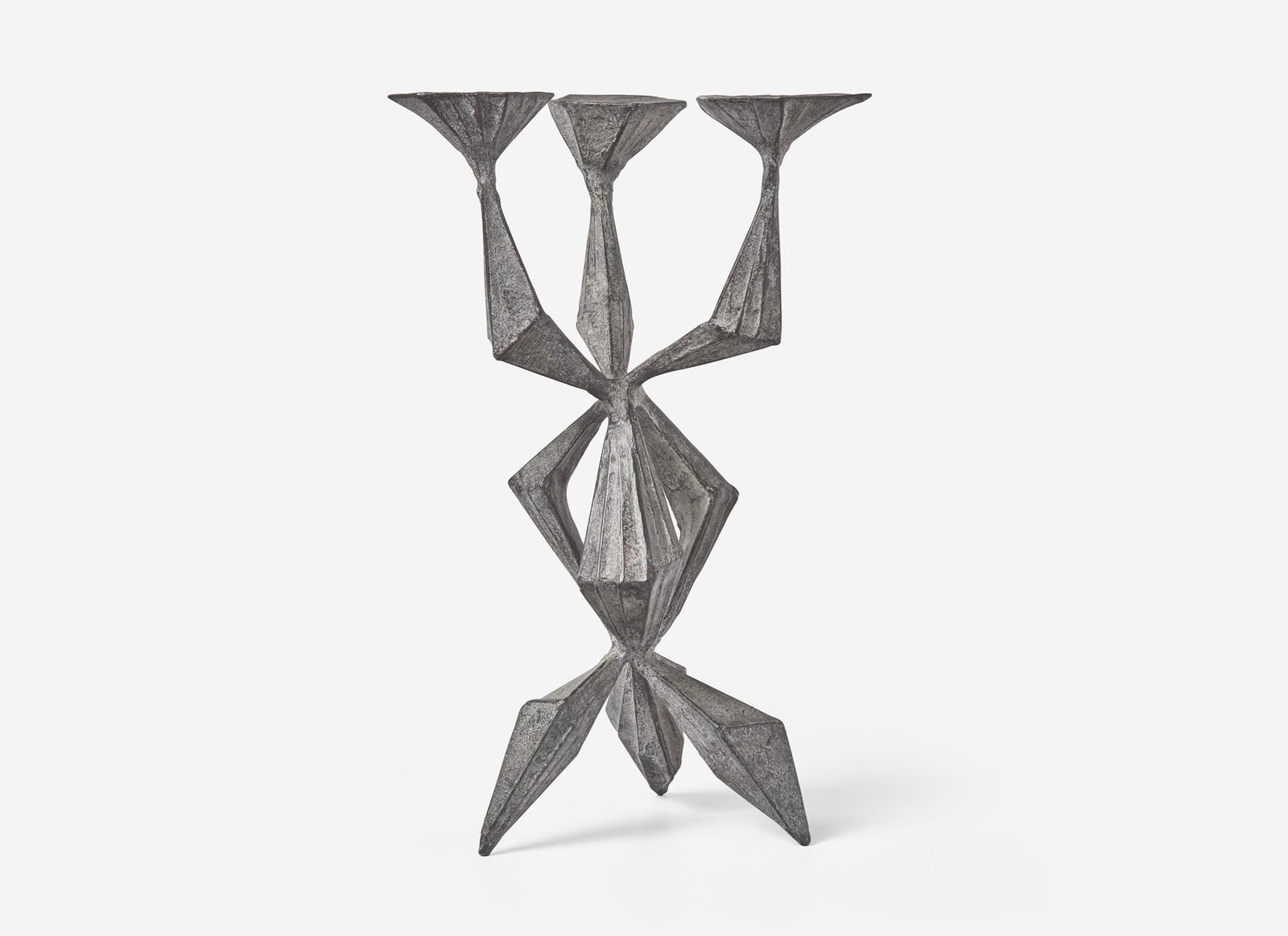 Lynn Chadwick (British, 1914-2003) - Three Branched Candle Holder III (1 of 5)