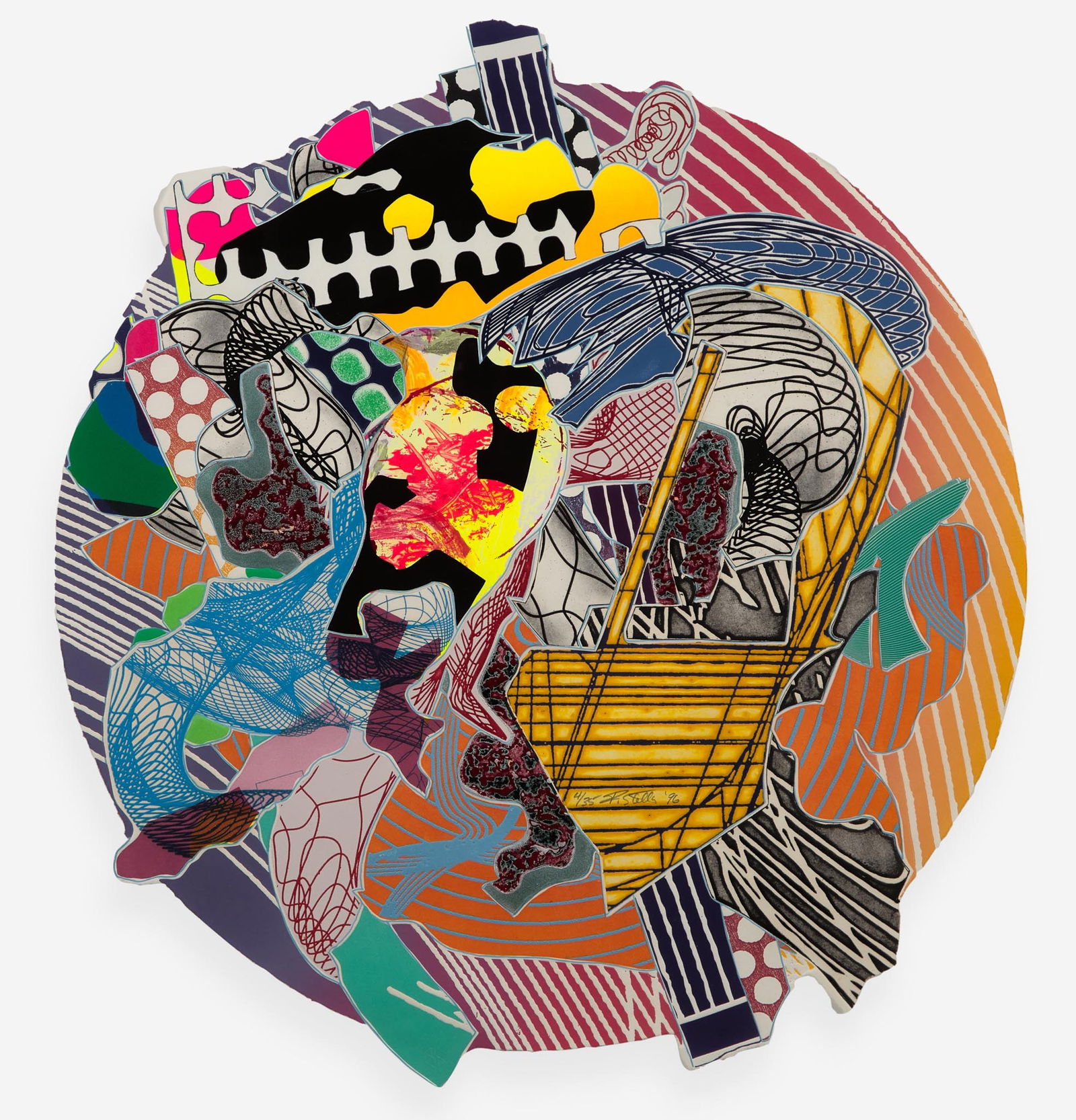 Frank Stella (American, b. 1936) - Jundapur (1 of 2)