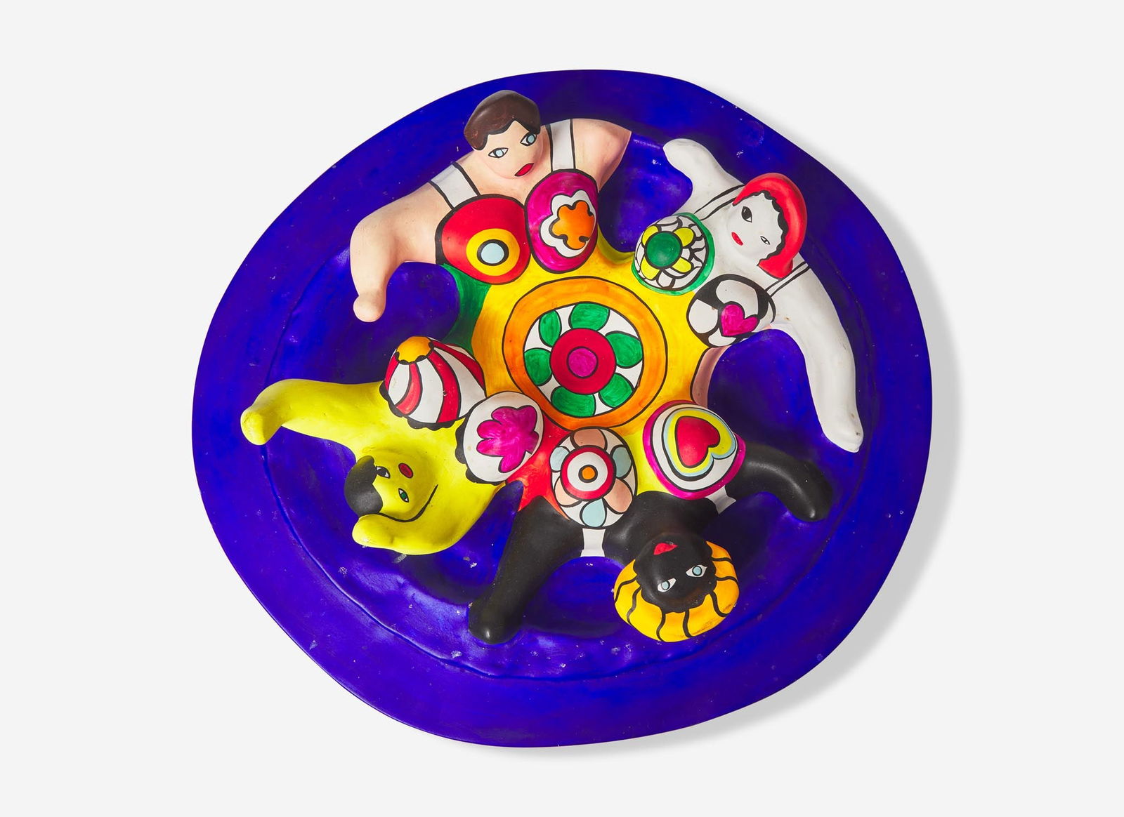 Niki de Saint Phalle (French, 1930-2002) - La Fontaine aux Quatre Nanas (1 of 3)