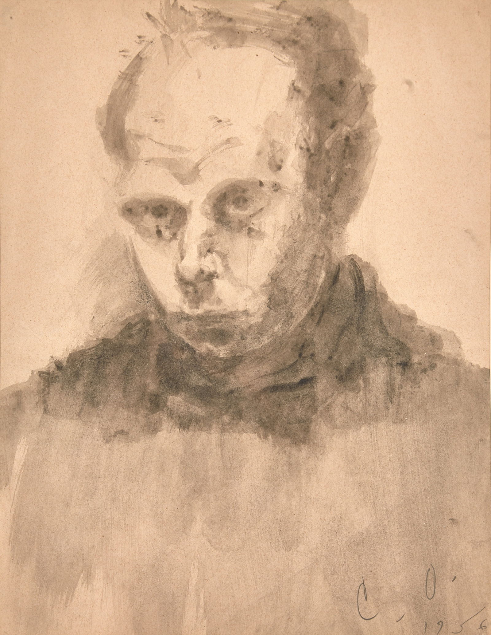 Claes Oldenburg (American, 1929-2022) - Self-Portrait (1 of 2)