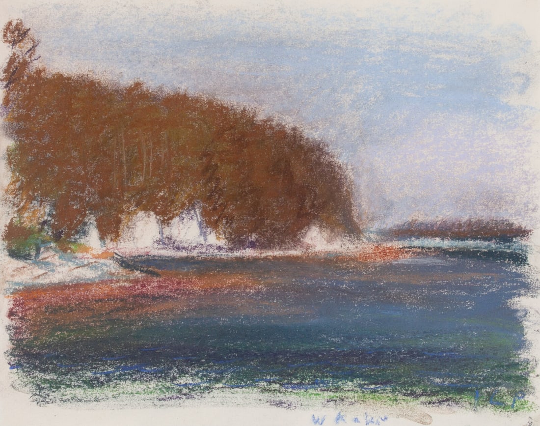 Wolf Kahn (American, 1927-2020) Westport Island Passage, 1995 (1 of 4)
