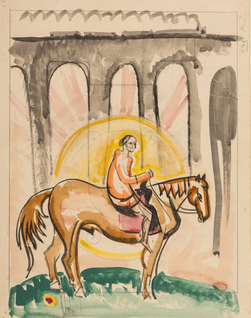 William Sommer (American, 1867-1949) Ray A.Z. (1 of 5)