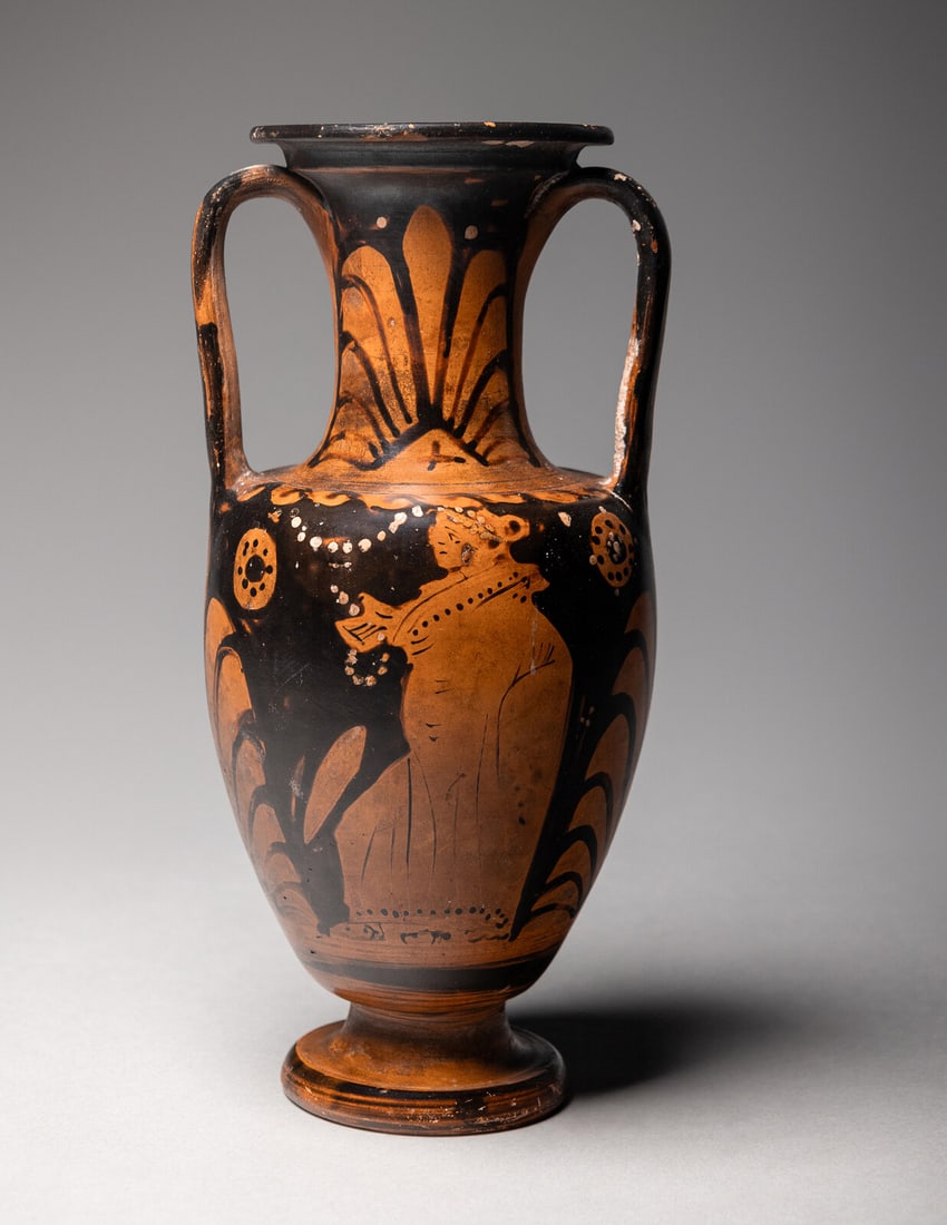 A Campanian Red-Figured Neck Amphora (1 of 5)