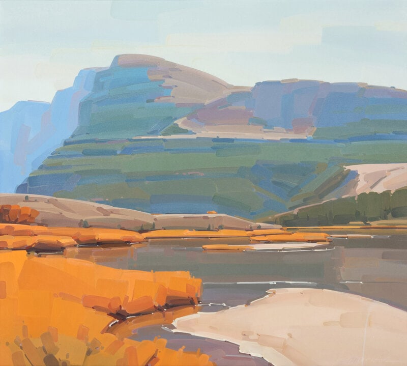 Mick Shimonek
(American, 20th Century)
Flowing Easily (1 of 5)