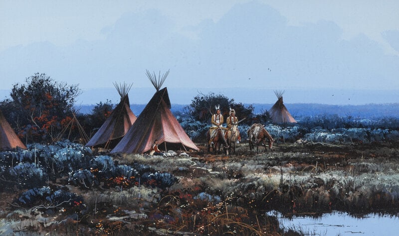 John Paul Strain
(American, b. 1955)
Home from the Hunt  (1 of 5)