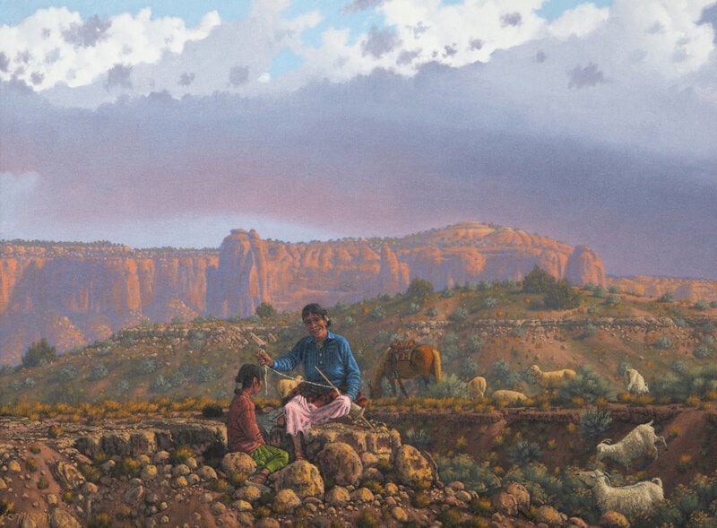 William Murphy
(American, b. 1951)
Navajo Traditions (1 of 5)