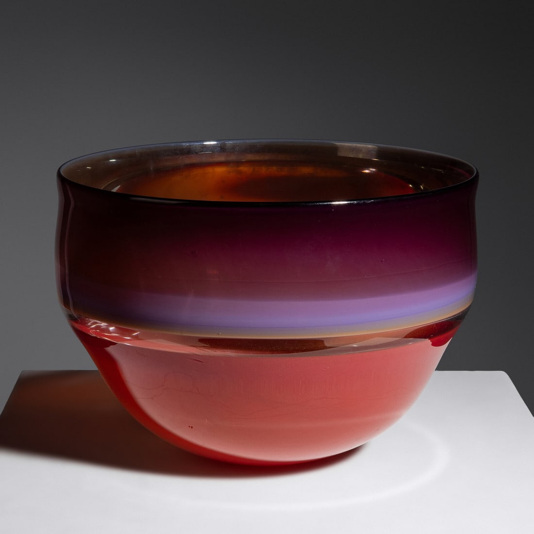 Sonja Blomdahl (American, b. 1952) Glass Bowl (1 of 3)