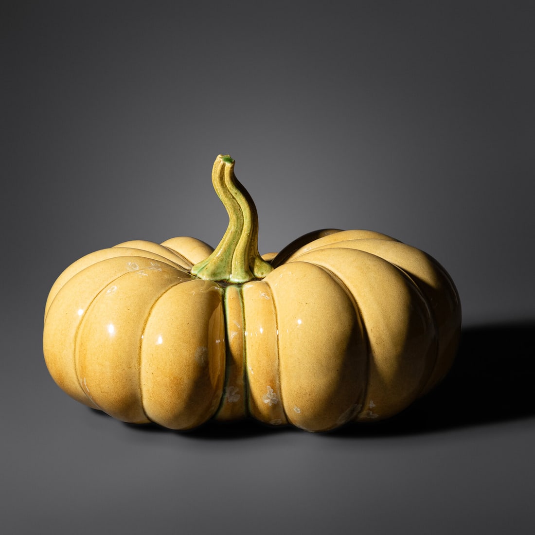 Kate Malone (English, b. 1959) Pumpkin, 2006: Kate Malone (English, b. 1959) Pumpkin, 2006 crystalline-glazed stoneware signed and numbered Kate Malone 2006 9/20 on base 8 h x 11 w in Property from a Private Colorado Collector