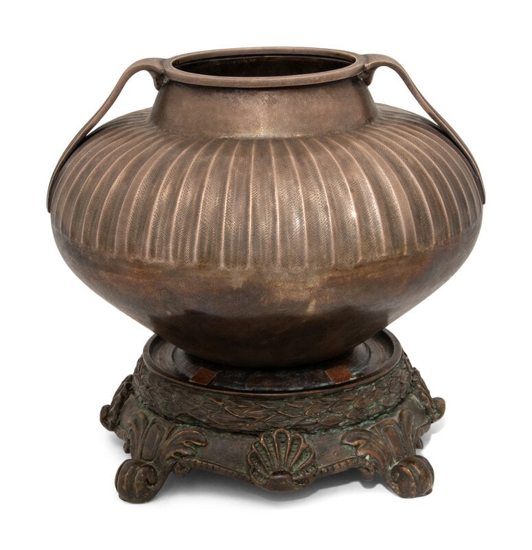 A Buccellati Silver Vase  (1 of 3)