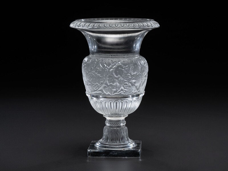 A Lalique Versailles Vase Auction