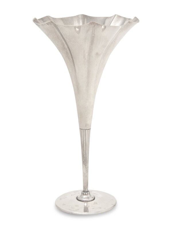 A Tiffany and Co. Silver Vase (1 of 6)