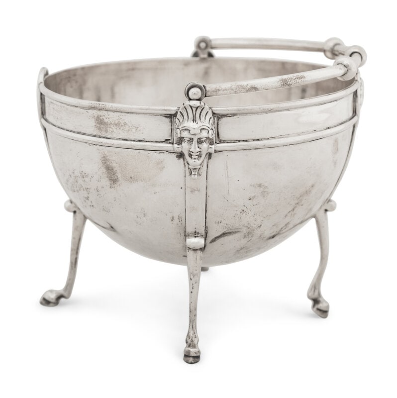 An American Silver Handled Basket (1 of 4)