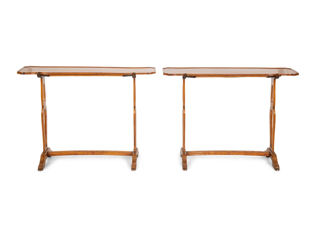 A Pair of French Fruitwood Side Tables (1 of 13)