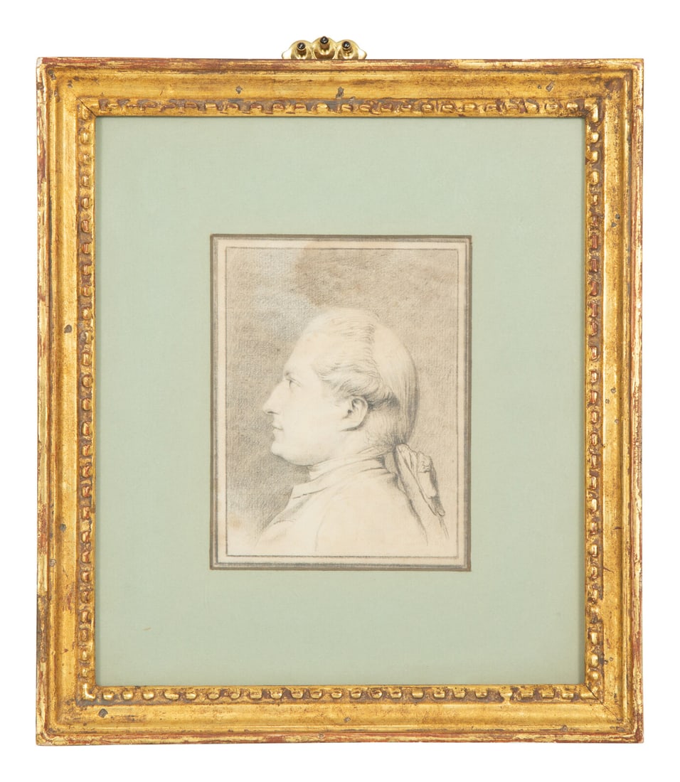 French School, 19th Century Portrait of a Merchant (double-sided) and Portrait of a Nobleman (two (1 of 11)