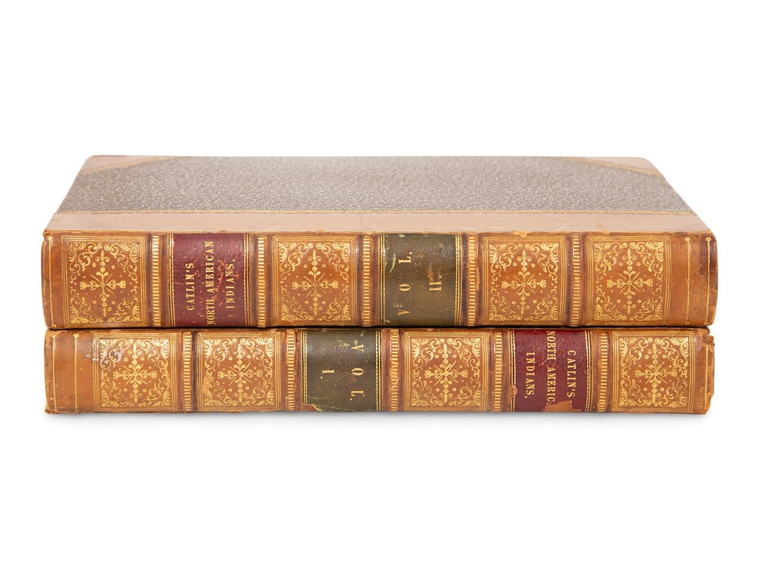 CAITLIN, George (American, 1796 -1872)  "Letters and Notes on the Manners, Customs and Condition of (1 of 8)