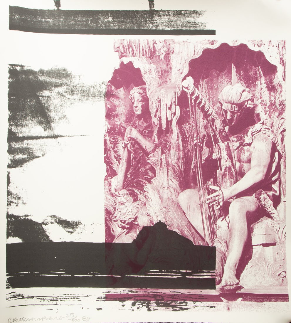 Robert Rauschenberg (American, 1925-2008) Broken Harp/Untitled (Harp), 1989 (1 of 3)