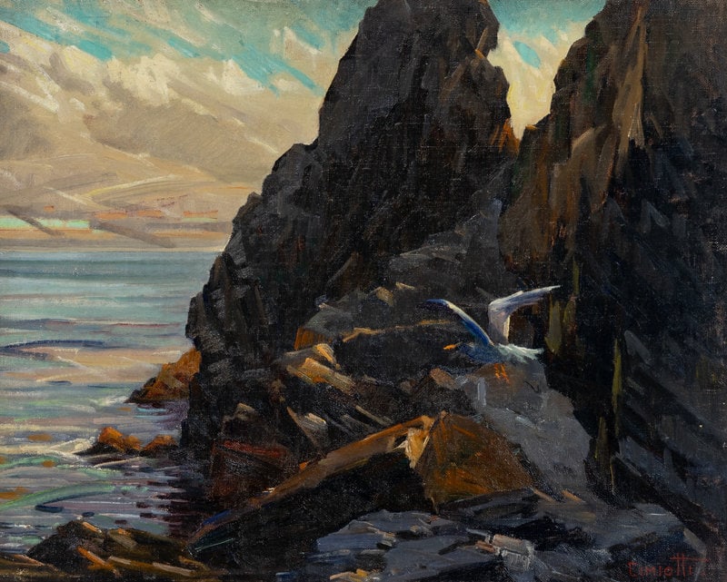 Gustave Cimiotti
(American, 1875-1969)
Rockport (1 of 5)
