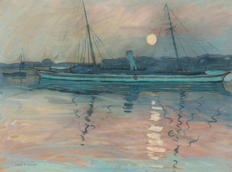 Jane Peterson
(American, 1876-1965)
The Moon, Constantinople, 1924 (1 of 5)