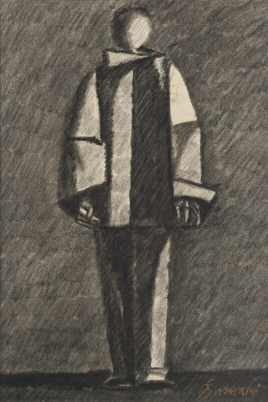 Duilio (Dubè) Barnabè
(Italian, 1914-1961)
Homme debout (1 of 4)