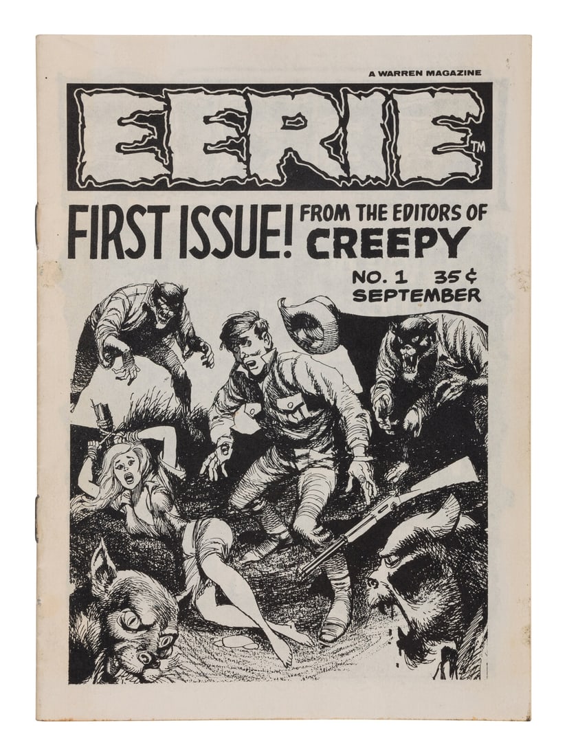 GOODWIN, Archie, ed. Eerie. No.1. 1965. "ASHCAN" LIMITED FIRST ISSUE OF 200 COPIES. (1 of 1)
