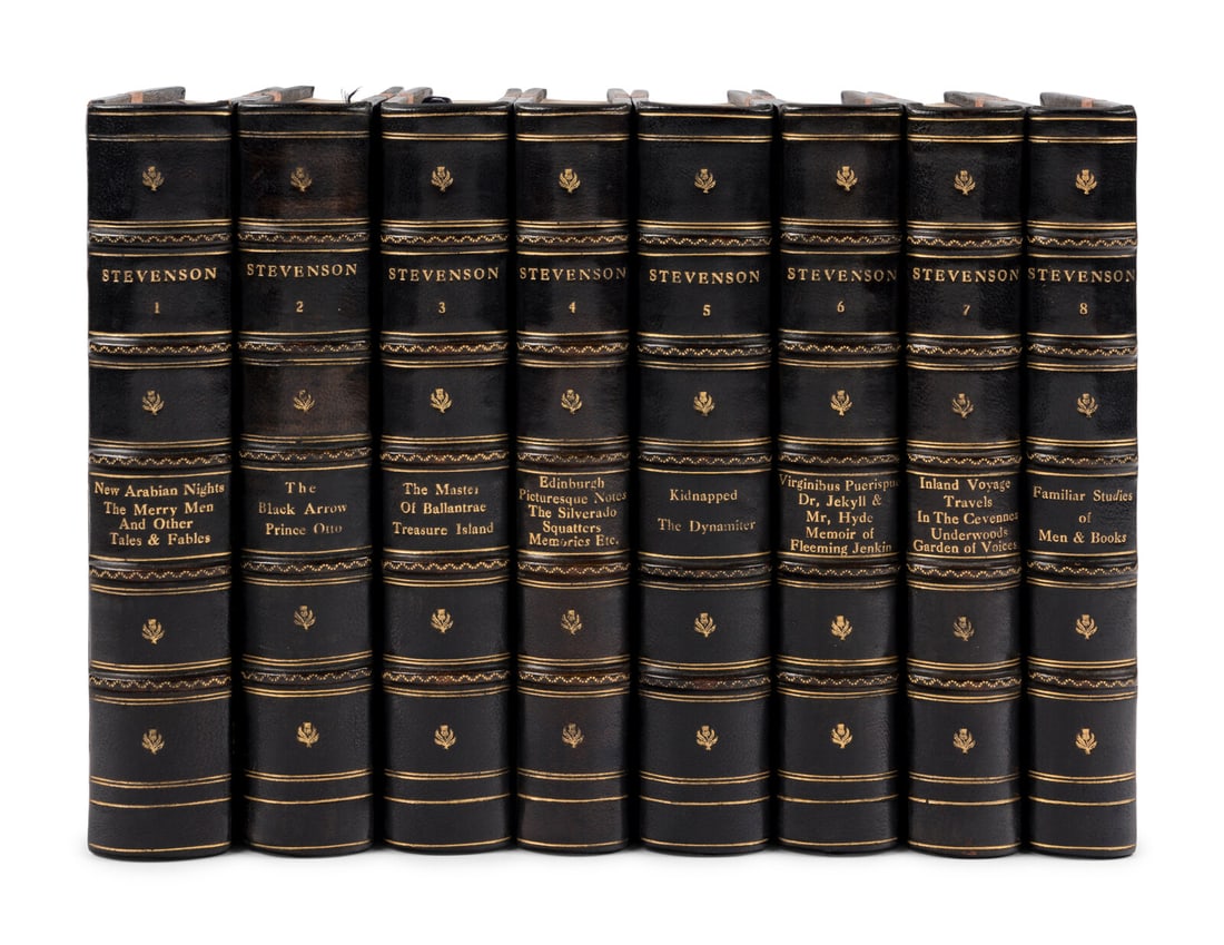 [BINDINGS]. STEVENSON, Robert Louis. Works. 1904. (1 of 1)