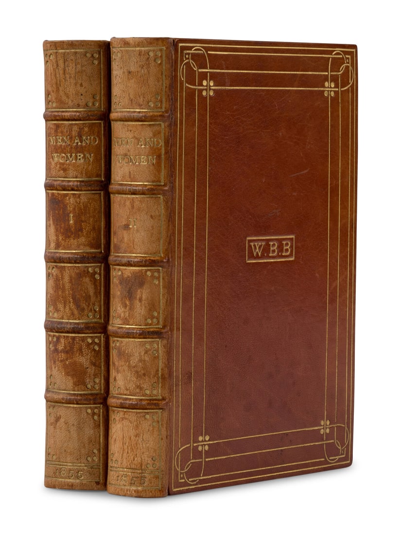 BROWNING, Robert (1812-1889). Men and Women. London: Chapman and Hall, 1855. (1 of 1)