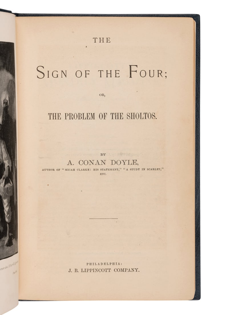DOYLE, Arthur Conan (1859-1930). "The Sign of the Four; or, The Problem of the Sholtos". In: (1 of 2)