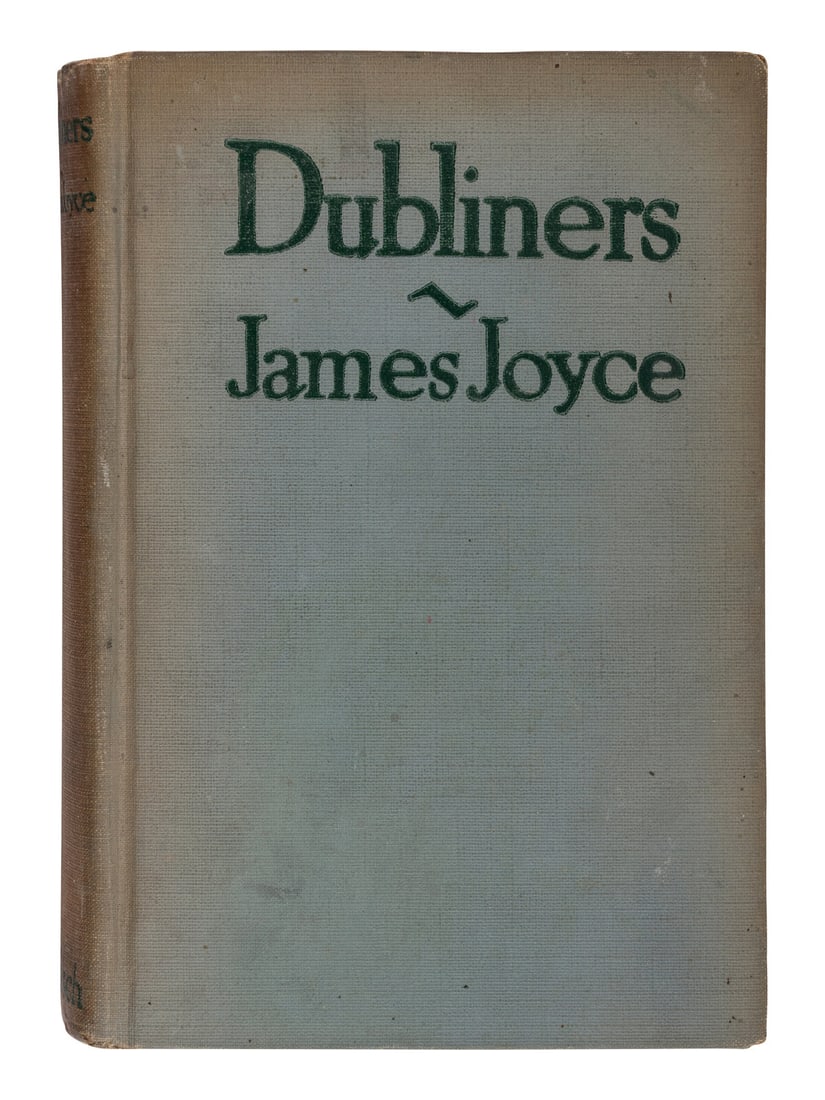 JOYCE, James (1882-1941). Dubliners. New York: Huebsch, 1916. (1 of 2)
