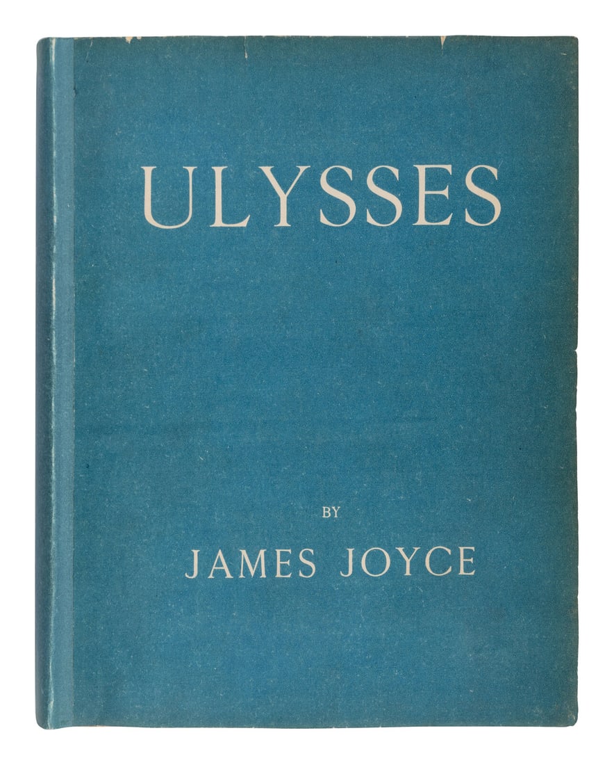 JOYCE, James (1882-1941). Ulysses. London and Paris: John Rodker for The Egoist Press, 1922. (1 of 2)