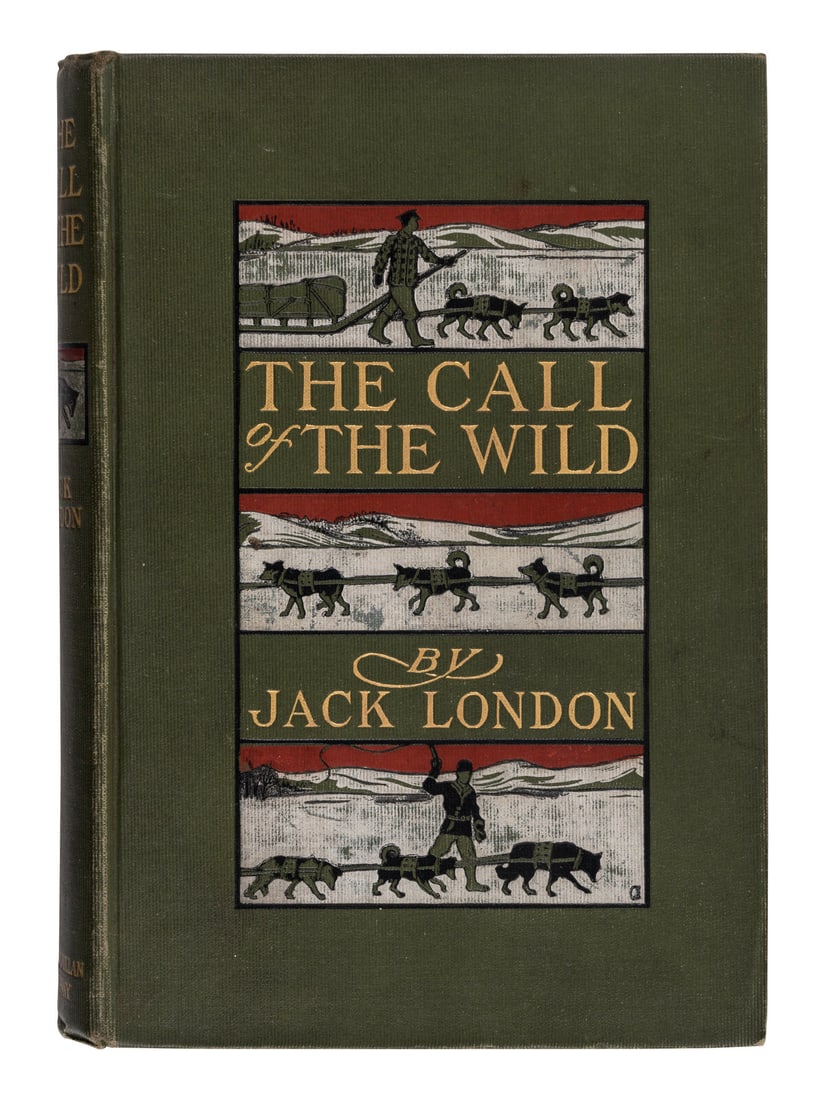 LONDON, Jack. The Call of the Wild. FIRST EDITION, FIRST ISSUE. In the FIRST ISSUE BINDING. (1 of 2)