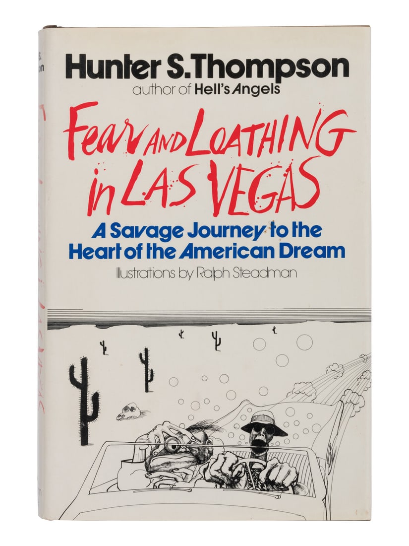 THOMPSON, Hunter Stockton (1937-2005). Fear and Loathing in Las Vegas: A Savage Journey to the Heart (1 of 2)