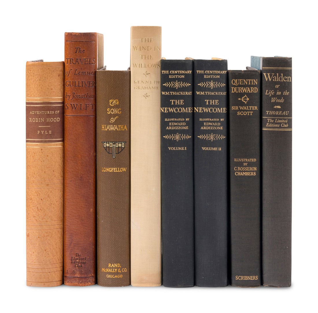 [ILLUSTRATED BOOKS]. A group of  illustrated works, many SIGNED LIMITED EDITIONS, including: (1 of 2)