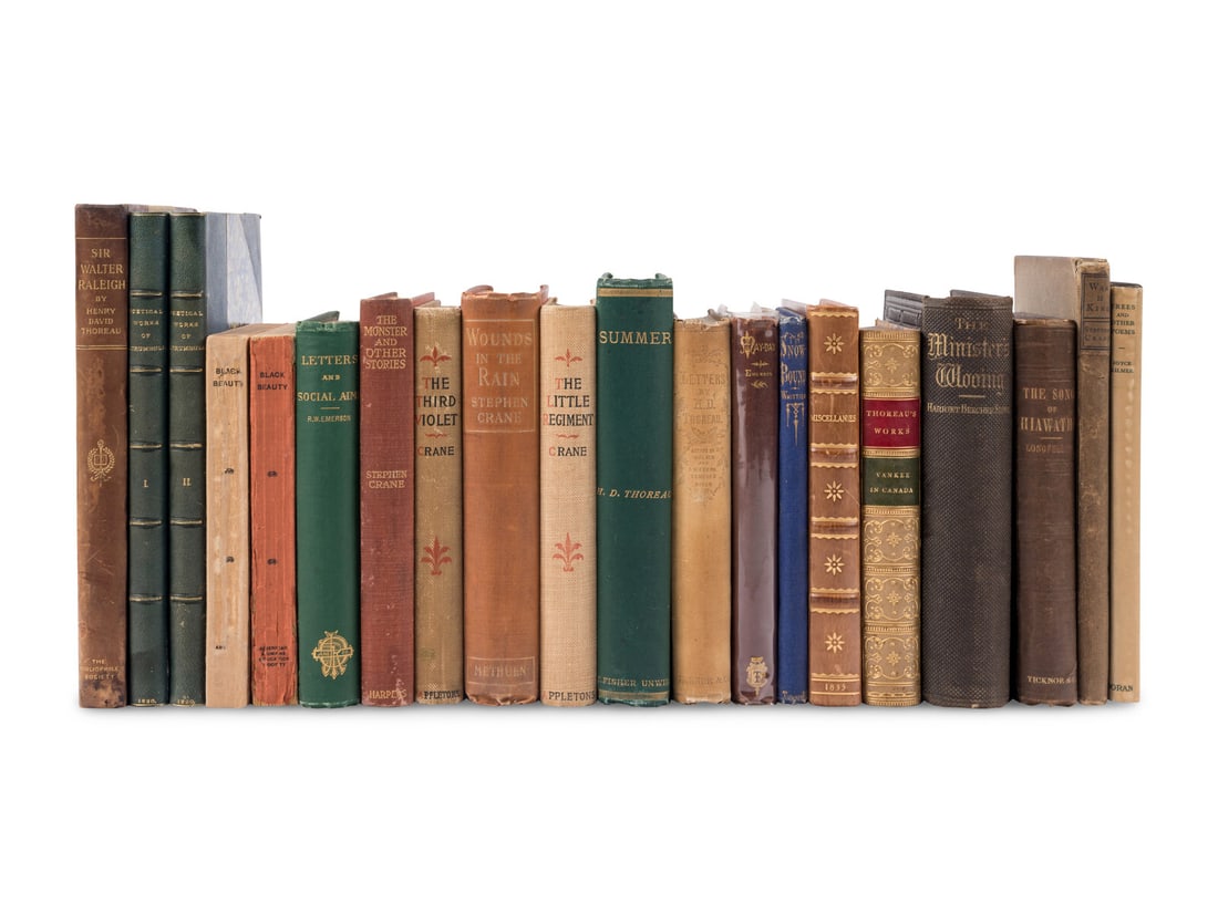 [LITERATURE - AMERICAN]. A group of 19 FIRST EDITIONS by American authors primarily from the (1 of 1)