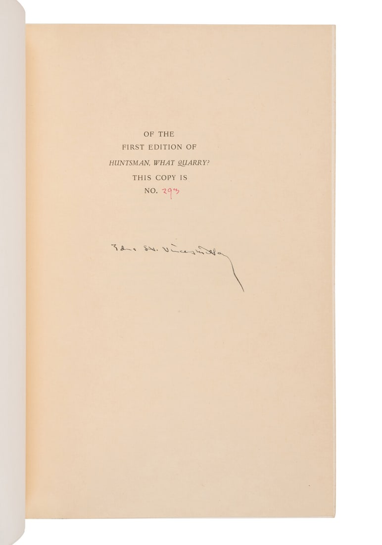 [LITERATURE]. A group of 6 SIGNED limited editions, comprising: (1 of 6)