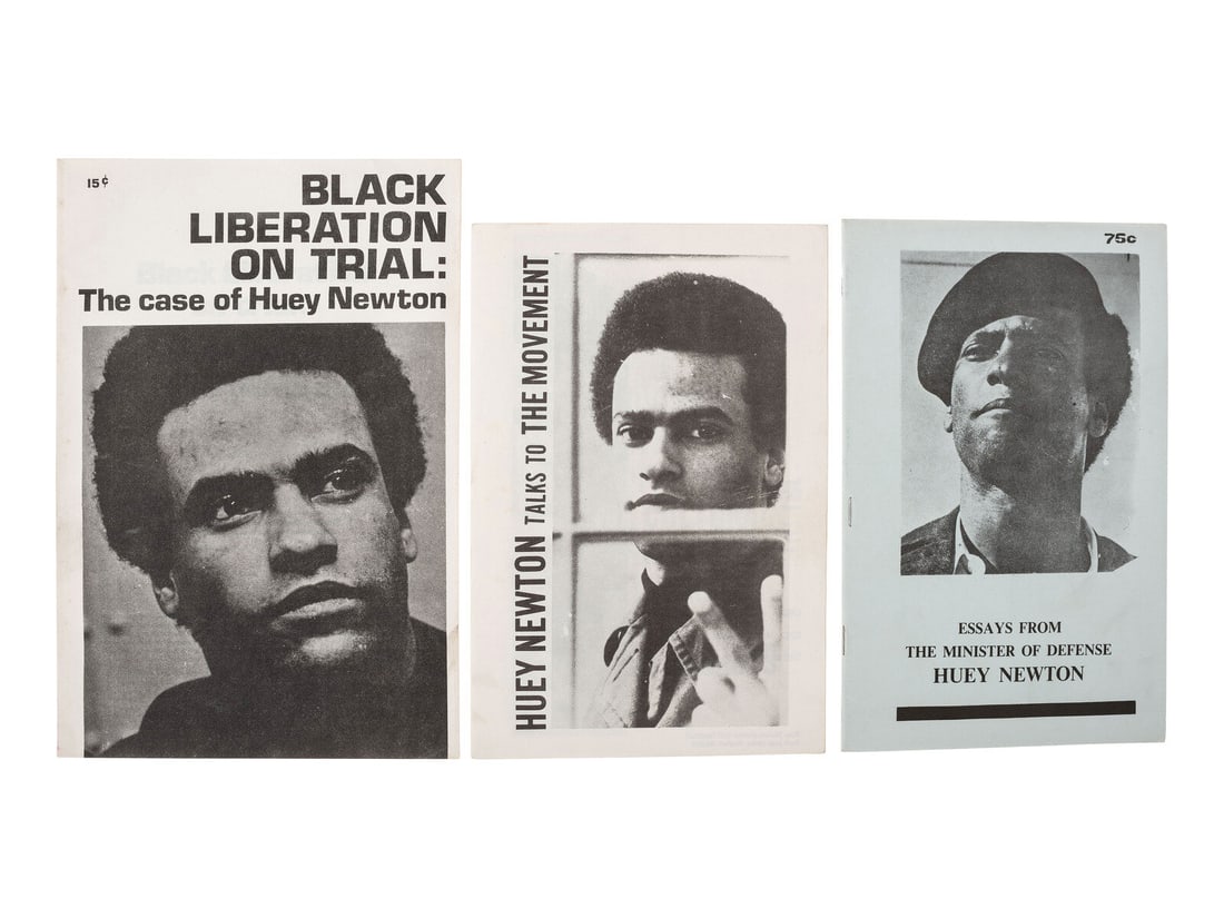 [AFRICAN AMERICANA]. Pamphlets related to Huey Newton, Bobby Seale, and the Black Panther Party. (1 of 4)